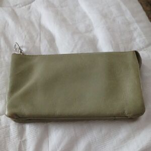 Elegant Olive Green Clutch